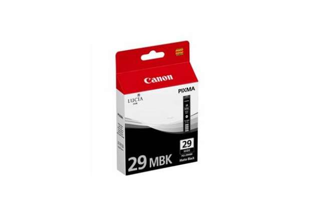 Immagine di Serbatoio inchiostro ink pigmentato PGI-29 MBK Canon nero opaco 4868B001