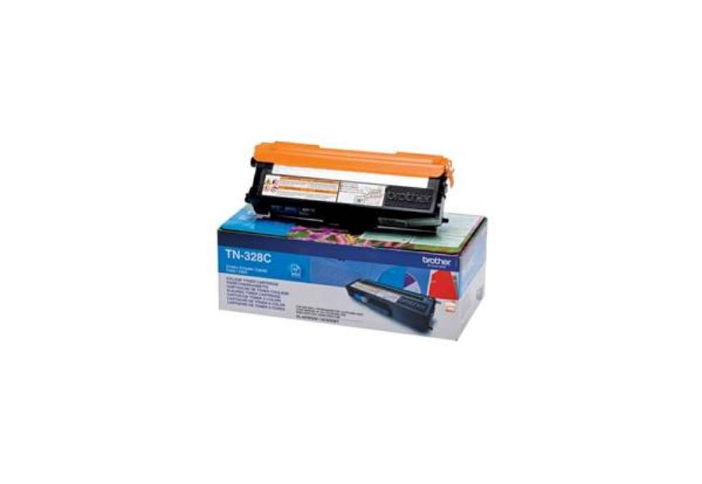 Immagine di Toner 328 Brother ciano  TN-328C
