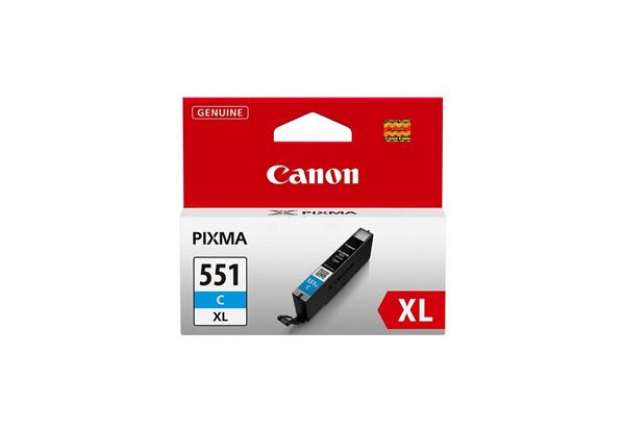 Immagine di Serbatoio inchiostro alta capacità CLI-551XL C Canon ciano 6444B001