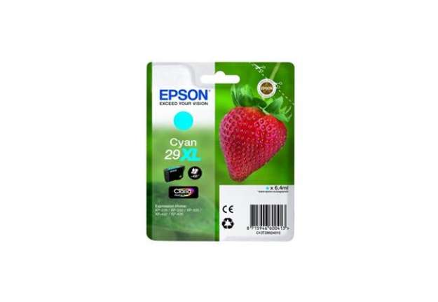Immagine di Cartuccia inkjet alta capacità Fragola T29XL Epson ciano C13T29924012