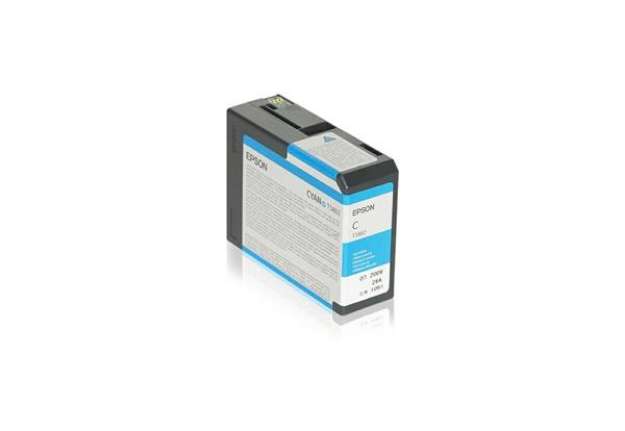 Immagine di Cartuccia inkjet ink pigmentato T5802 Epson ciano C13T580200