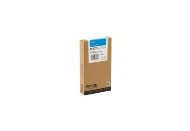 Immagine di Cartuccia inkjet alta capacità ink pigmentato T6122 Epson ciano C13T612200
