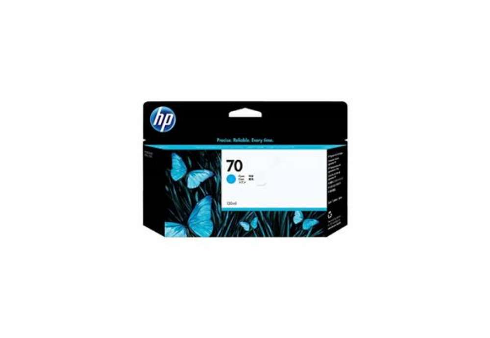 Immagine di Cartuccia inkjet ink pigmentato 70 HP ciano C9452A