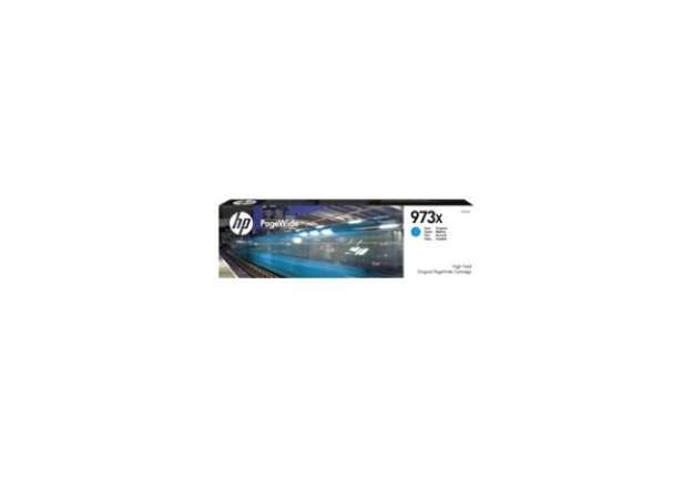 Immagine di Cartuccia inkjet alta capacità 973X HP ciano F6T81AE