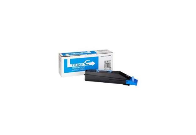 Immagine di Toner TK-855C Kyocera-Mita ciano  1T02H7CEU0