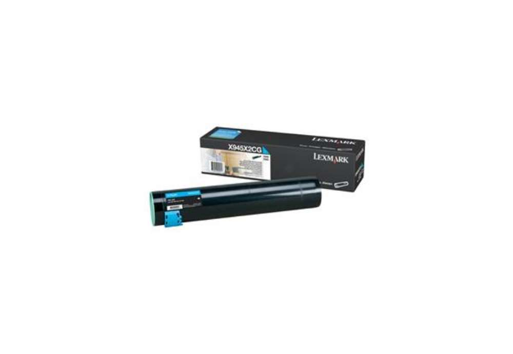 Immagine di Toner alta resa Lexmark ciano  X945X2CG