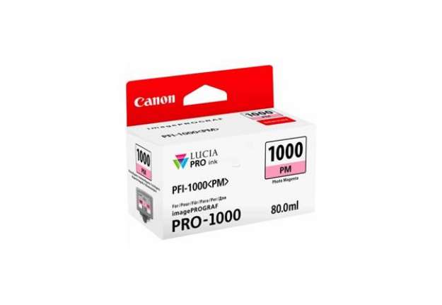 Immagine di Cartuccia inkjet PFI-1000PM Canon magenta foto 0551C001