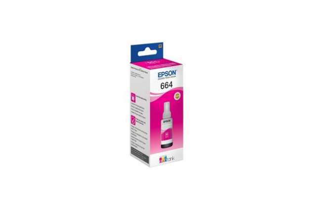 Immagine di Cartuccia inkjet T6643 Epson magenta  C13T664340
