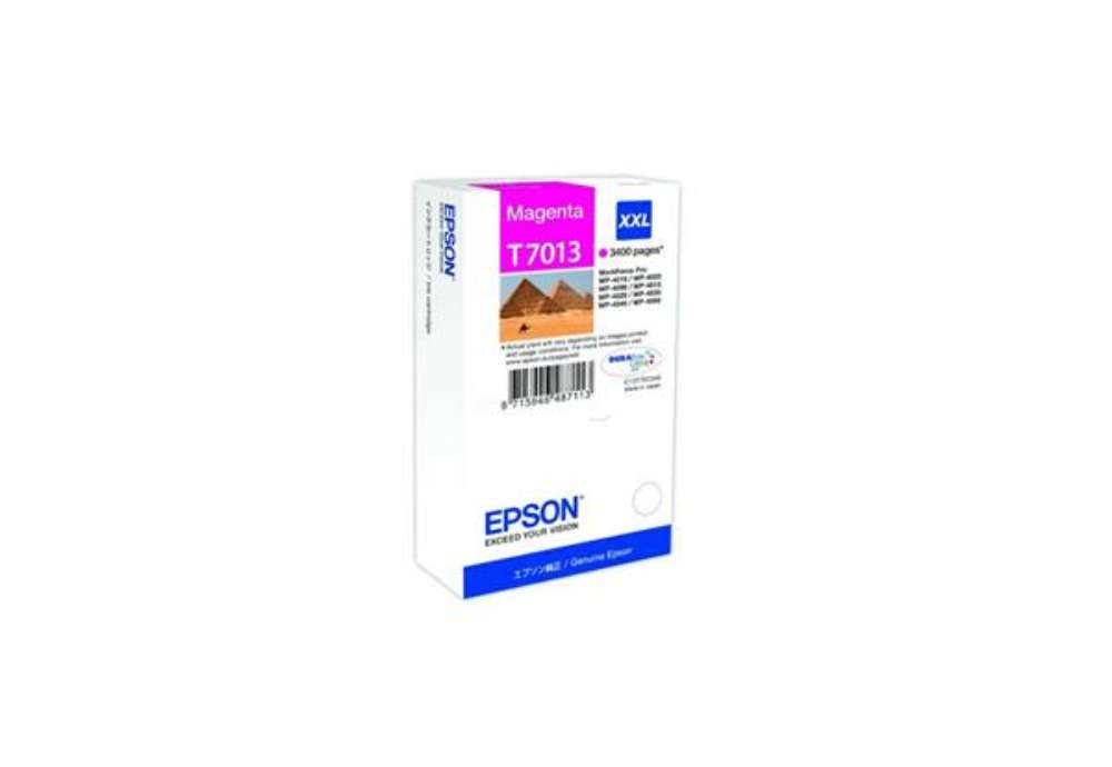 Immagine di Cartuccia inkjet altissima resa ink pigmentato T7013 Epson magenta C13T70134010