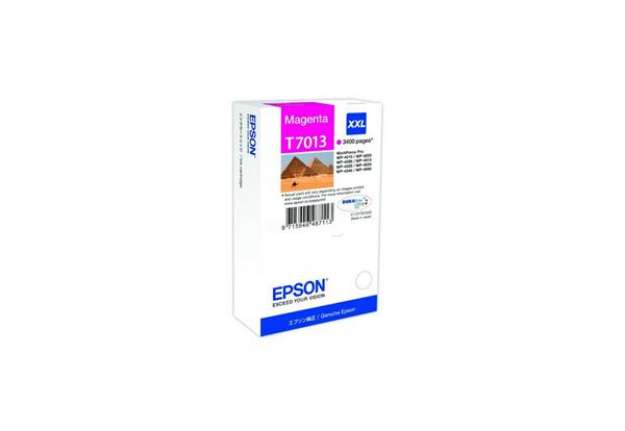 Immagine di Cartuccia inkjet altissima resa ink pigmentato T7013 Epson magenta C13T70134010