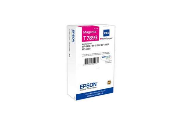 Immagine di Cartuccia inkjet altissima resa T7893 - XXL Epson magenta C13T789340