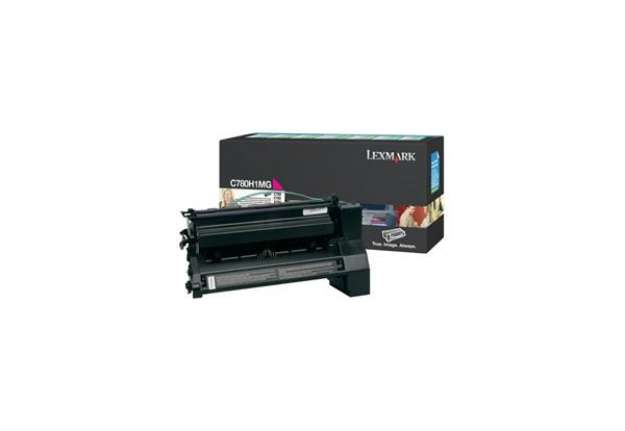 Immagine di Toner alta resa return program Lexmark magenta C780H1MG