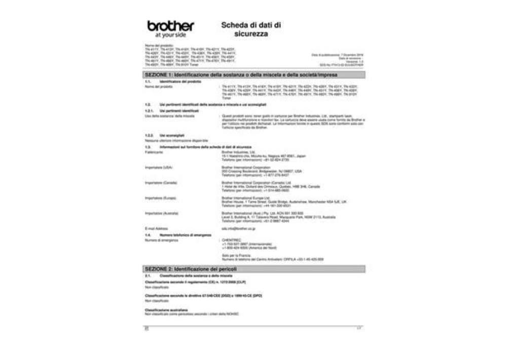Immagine di Toner Brother giallo  TN-421Y