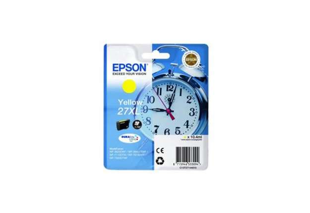 Immagine di Cartuccia inkjet Sveglia 27XL Epson giallo C13T27144012