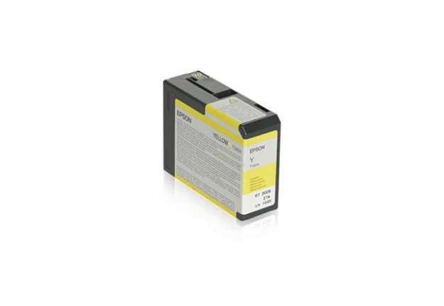 Immagine di Cartuccia inkjet ink pigmentato T5804 Epson giallo C13T580400