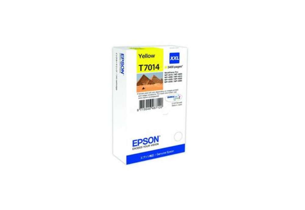 Immagine di Cartuccia inkjet altissima resa ink pigmentato T7014 Epson giallo C13T70144010
