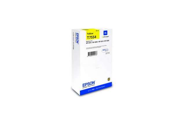 Immagine di Cartuccia inkjet altissima resa T7554XL Epson giallo C13T755440