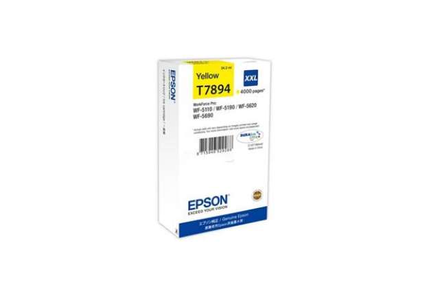 Immagine di Cartuccia inkjet altissima resa T7894 - XXL Epson giallo C13T789440