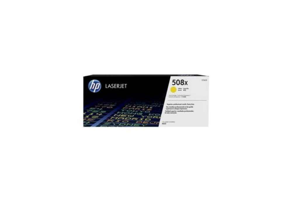 Immagine di Toner alta capacità 508X HP giallo  CF362X