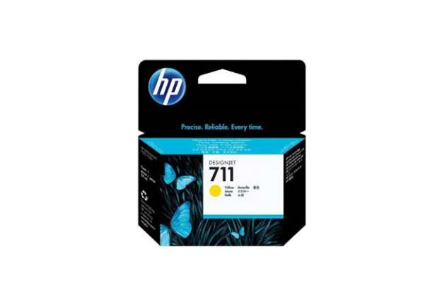 Immagine di Cartuccia inkjet 711 HP giallo  CZ132A