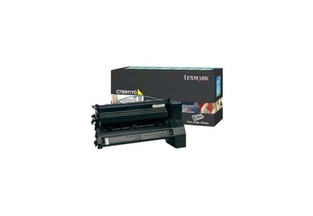 Immagine di Toner alta resa return program Lexmark giallo C780H1YG