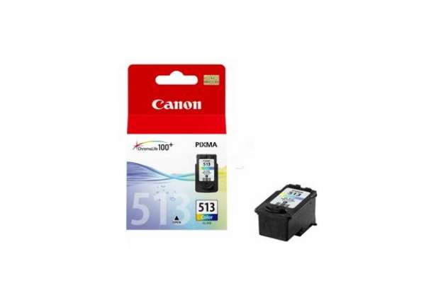 Immagine di Cartuccia inkjet alta resa CL-513 Canon colore ciano, magenta, giallo 2971B001