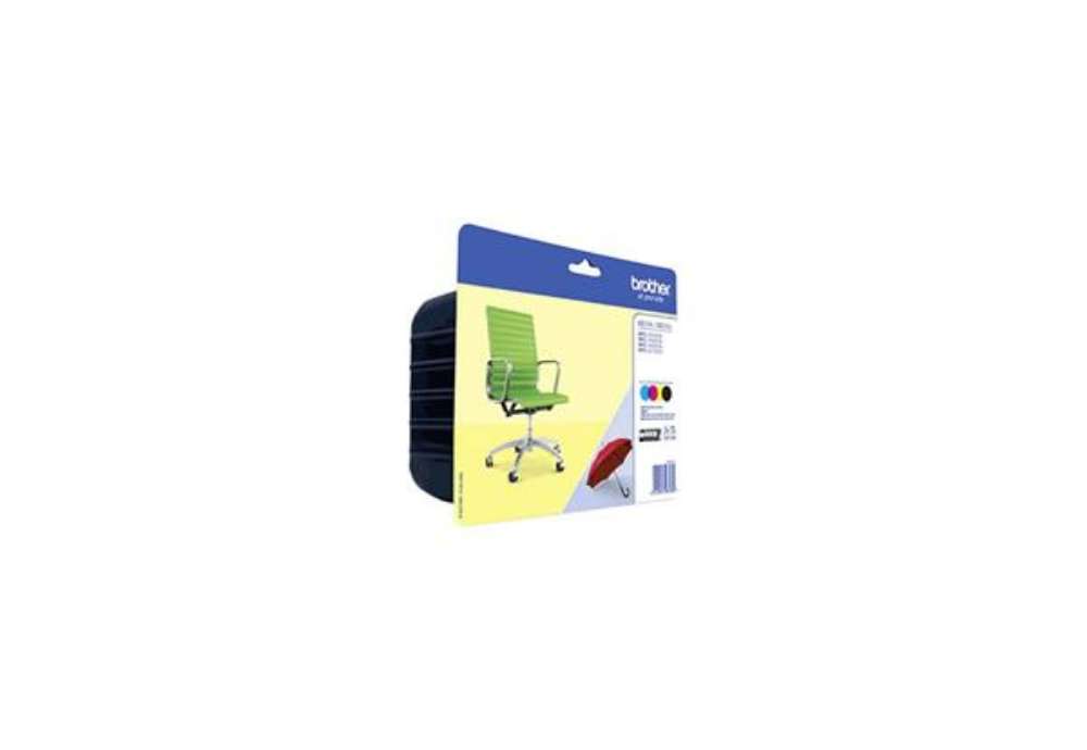 Immagine di cartucce inkjet LC-229+LC-225 Brother n+c+m+g Conf. 4 - LC-229XLVALBP