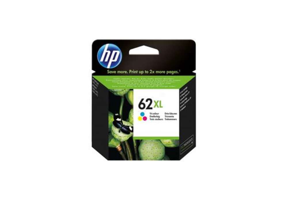 Immagine di Cartuccia inkjet alta capacità 62XL HP 3 colori C2P07AE