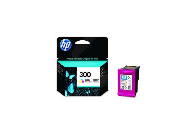 Immagine di Cartuccia inkjet con inchiostro Vivera 300 HP 3 colori CC643EE