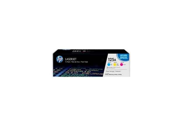 Immagine di Toner 125A HP ciano+magenta+giallo  Conf. 3 - CF373AM