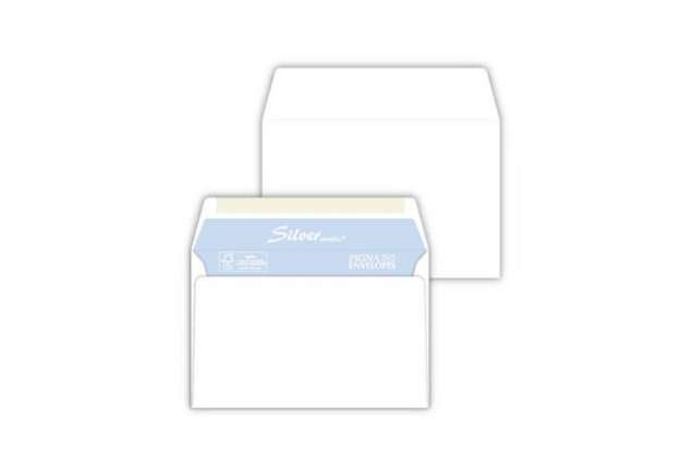 Immagine di Buste senza finestra Pigna Envelopes Silvermatic 80 g/m² 120x180 mm bianco conf. 500 - 0388674