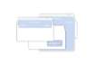Immagine di Buste con finestra Pigna Envelopes Silver90 90 g/m² 110x230 mm bianco conf. 500 - 0170578