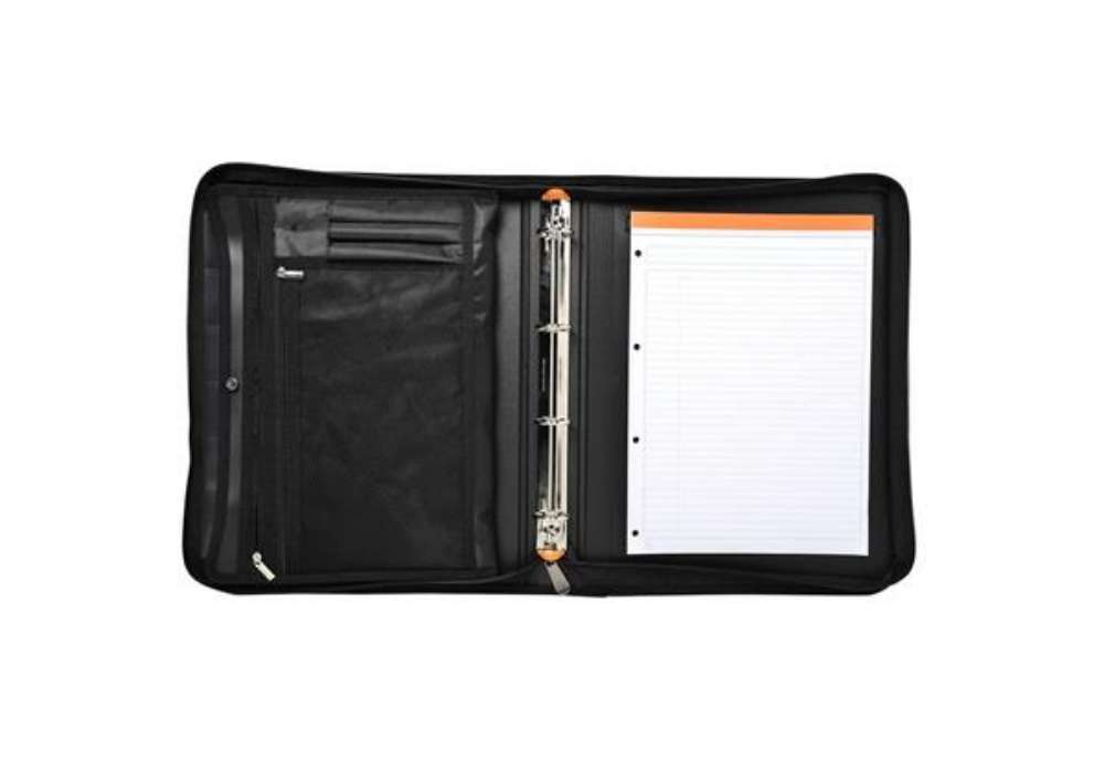 Immagine di Cartella per conferenze Exacompta EXAFOLDER EXACTIVE 4 anelli 30mm A4 nero 55634E