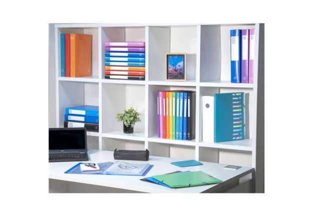 Immagine di Portalistini Exacompta LINEA OPACO 8 colori assortiti ppl A4 30 buste 8530E