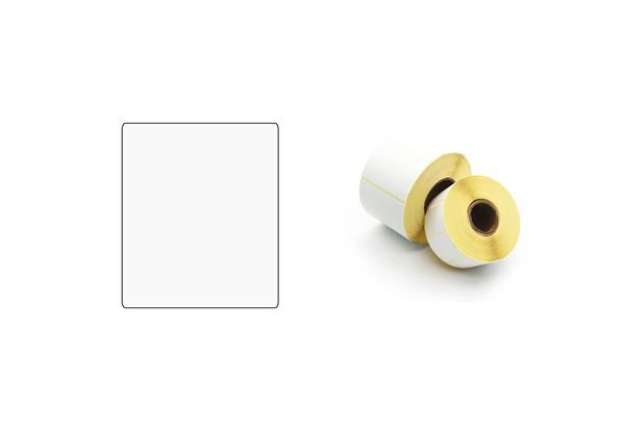 Immagine di Etichette ad. in rotoli per stampanti trasf. termico diretto Printex 100x100 mm bianco perman.  500