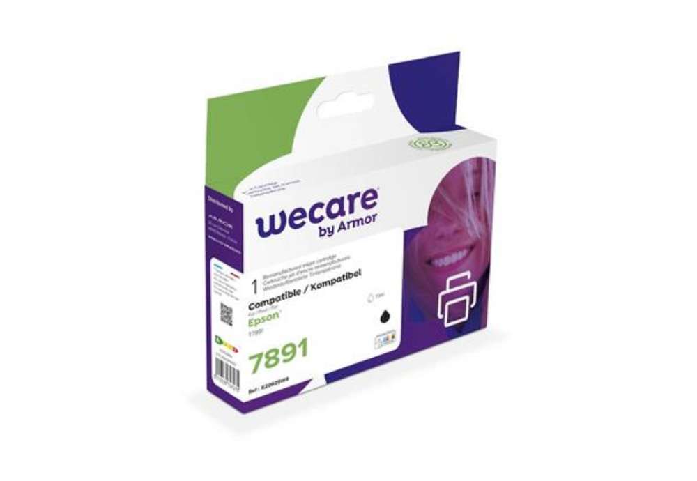 Immagine di Cartuccia inkjet altissima resa WECARE compatibile Epson C13T789140 - nero K20629W4
