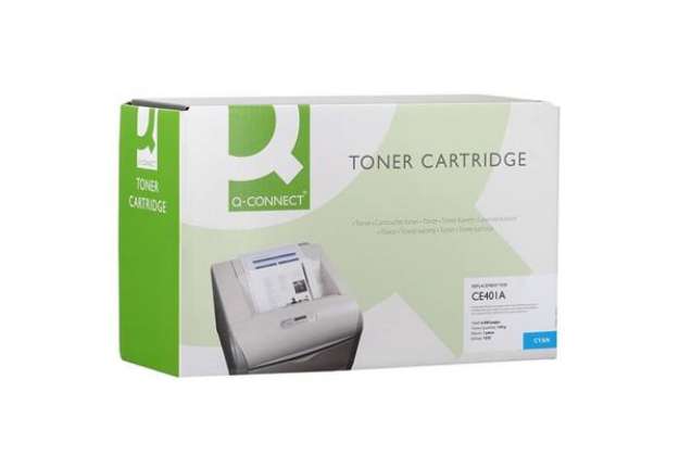 Immagine di Toner Q-Connect rigenerato HP CE401A ciano - K15538QC
