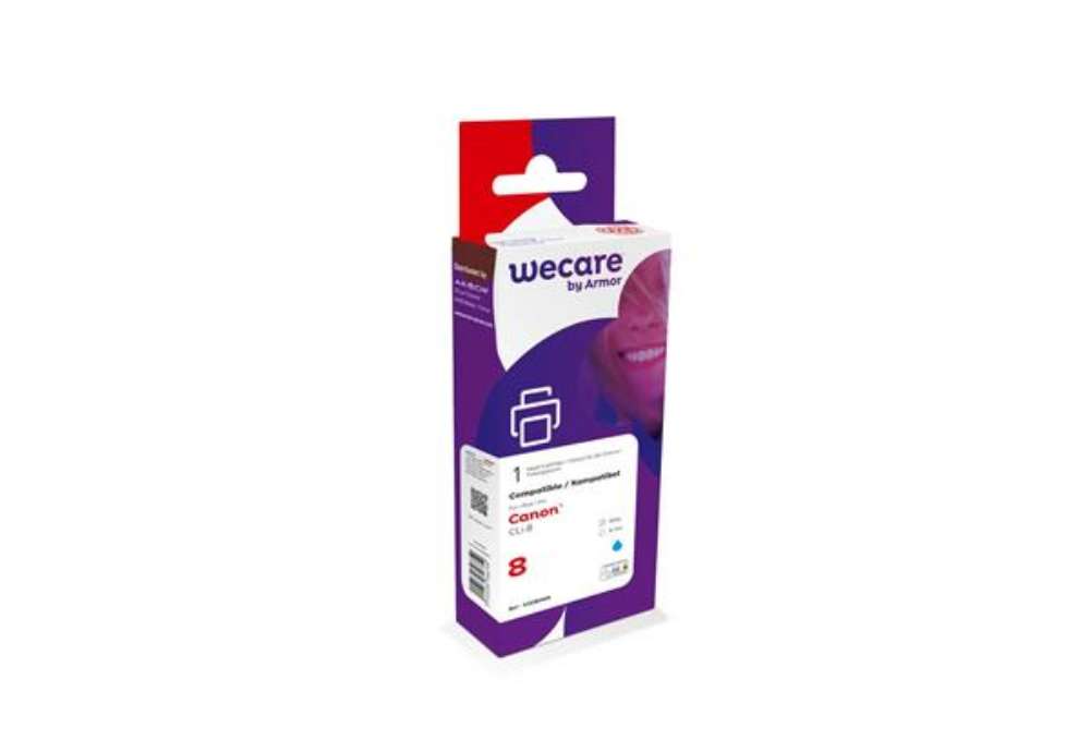 Immagine di Serbatoio inchiostro WECARE compatibile Canon 0621B001 - ciano K12384W4
