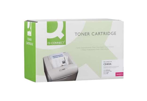 Immagine di Toner Q-Connect rigenerato HP CE403A magenta - K15539QC