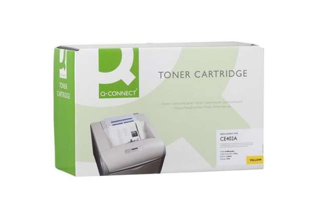 Immagine di Toner Q-Connect rigenerato HP CE402A giallo - KF16079