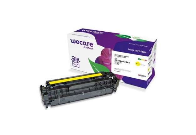 Immagine di Toner WECARE compatibile HP CC532A - giallo K15135W4