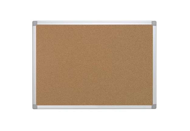 Immagine di Pannello in sughero Q-Connect con cornice in alluminio 90x60 cm KF03561