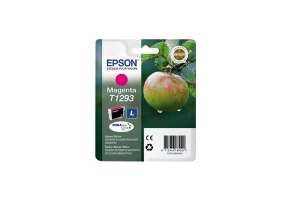 Immagine di Cartuccia inkjet ink pigmentato Mela T1293 Epson magenta C13T12934012