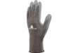 Immagine di Guanti da lavoro Delta Plus in maglia di poliammide con palmo in poliuretano grigio  taglia 9 - VE70