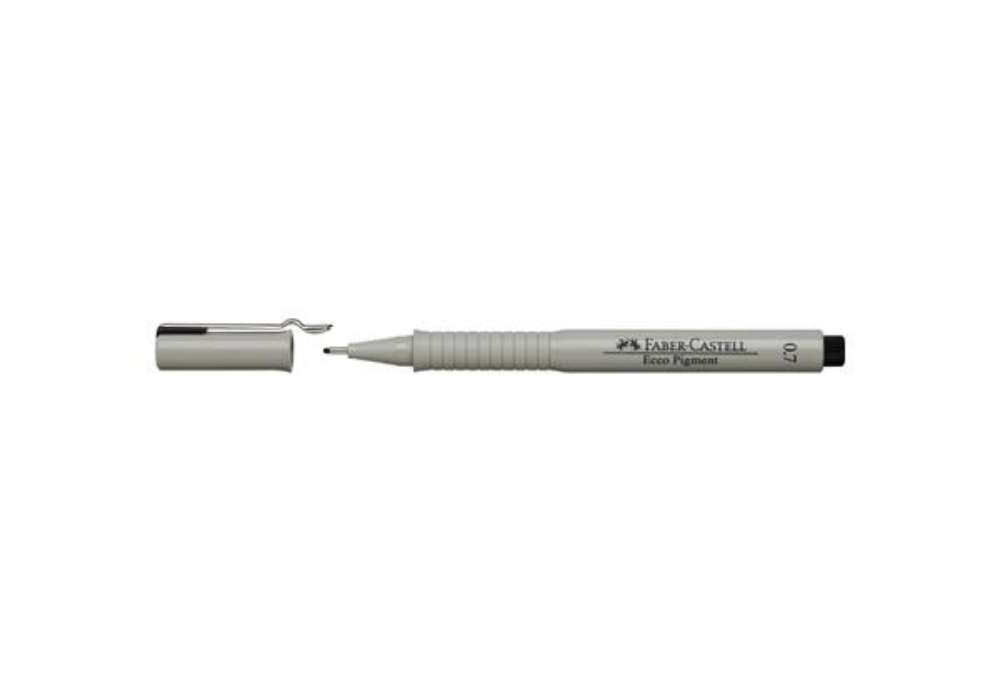 Immagine di Penna punta in fibra Faber-Castell Ecco Pigment 0,7 mm 166799
