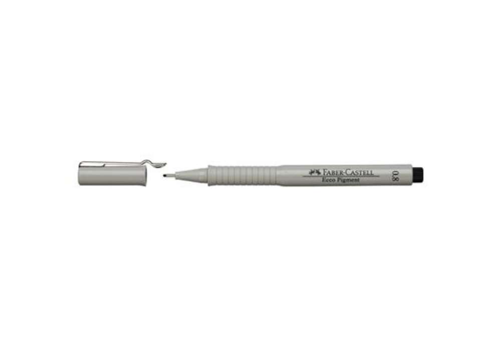 Immagine di Penna punta in fibra Faber-Castell Ecco Pigment 0,8 mm 166899