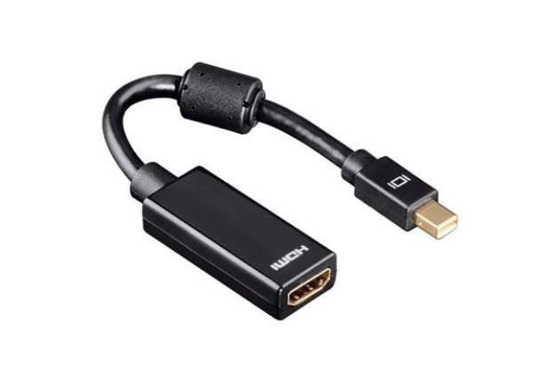 Immagine di Cavetto adattatore HAMA Mini Display Port M/HDMI F nero Windows 7654560