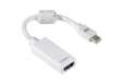Immagine di Cavetto adattatore HAMA Mini Display Port M/HDMI F bianco per Mac 7653246
