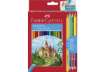 Immagine di Matite colorate Faber-Castell Eco Il Castello Conf. 36 + 3 Bicolor + 1 Grafite - 110336