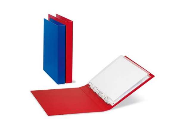 Immagine di Raccoglitore Sei Rota Nettuno Stratopan® A4 - 4 anelli a D 30 mm blu - dorso 4 cm - 36826747